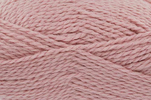 King Cole Timeless Chunky Strickgarn, Acryl und Alpaka, 100 g, Rosenknospe 2915 von King Cole