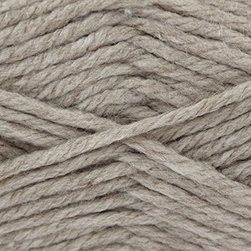 King Cole 64014 Big Value Super Chunky Haferflocken-Garn, 81 m, 100 g von King Cole