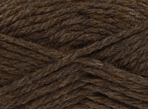 King Cole 64031 Big Value Super Chunky Brown Garn – 81 m, 100 g von King Cole