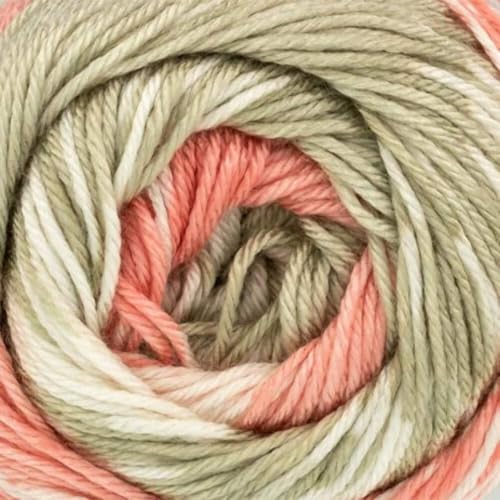 King Cole Fjord DK Strickwolle, Acryl, Selbstmuster, Fairisle-Garn, 1 x 100 g (Trondheim - 4548) von King Cole