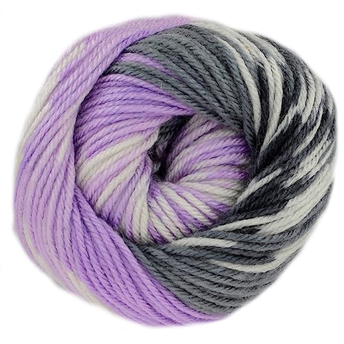 King Cole Fjord DK Wolle Strickwolle Acryl Selbstmuster Fairisle Garn 1 x 100 g (Faxa – 4923) von King Cole