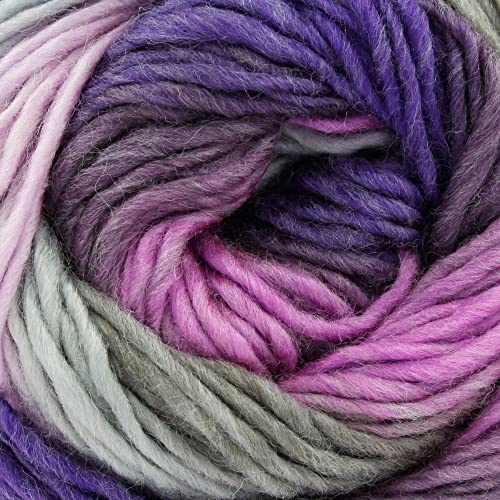 King Cole Riot, schwere Strickwolle/Garn, 100 g Heather 3179 von King Cole