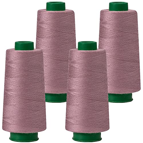 4 Konen Rollen Nähgarn Garn Overlockgarn 2700m 40S/2 100% Polyester - 40 mauve 4 Konen Rollen Nähgarn Garn Overlockgarn 2700m 40S/2 100% Polyester - 40 mauve von King of Trade