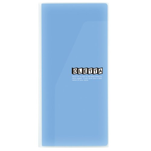 King Jim A4 Size Tri-fold Binding holder "Oletta" (Japan Import) (Clear blue) von KingJim