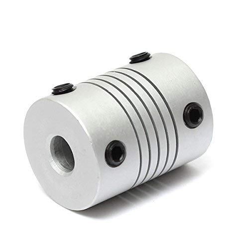 KingLan 6Mm X 7Mm Aluminium Flexible Welle Kupplung Od 19Mm X L25Mm CNC Schritt Motor Koppler Connector von KingLan