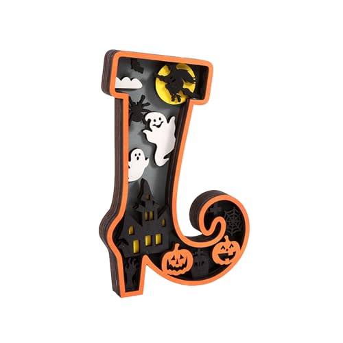 Kingke Funktioneller Halloween-Adventskalender Markanter Halloween-Adventskalender 31 Tage Spaß Dekorationen für Familie von Kingke