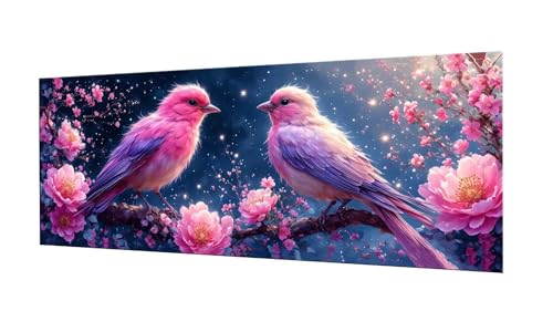 100x250cm Diamond Painting Ewachsene Groß, DIY 5D Diamant Painting Dreamy Bird Bilder Art Bastelset Diamond Painting Kinder Anfänger Stickerei Set, for Home Wall Decor oder Madchen Geschenke F-347 von Kinooge