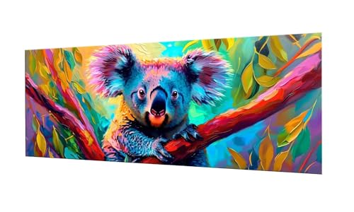 100x250cm Diamond Painting Ewachsene Groß, DIY 5D Diamant Painting KoalaCity in Italy Bilder Art Bastelset Diamond Painting Kinder Anfänger Stickerei Set, for Home Wall Decor, Madchen Geschenke F-272 von Kinooge