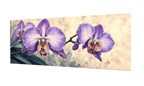 100x250cm Diamond Painting Ewachsene Groß, DIY 5D Diamant Painting Orchidee Bilder Art Bastelset Diamond Painting Kinder Anfänger Stickerei Set, for Home Wall Decor oder Madchen Geschenke F-289 von Kinooge