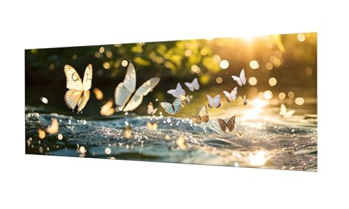 100x250cm Diamond Painting Ewachsene Groß, DIY 5D Diamant Painting Schmetterling Bilder Art Bastelset Diamond Painting Kinder Anfänger Stickerei Set, for Home Wall Decor oder Madchen Geschenke F-205 von Kinooge