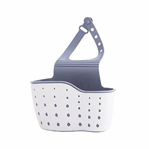 Kinteshun Küchenspüle Caddy Sponge Holder Hang Basket for Scrubber Dish Brush Kitchen Accessories Organizer (off-white) von Kinteshun