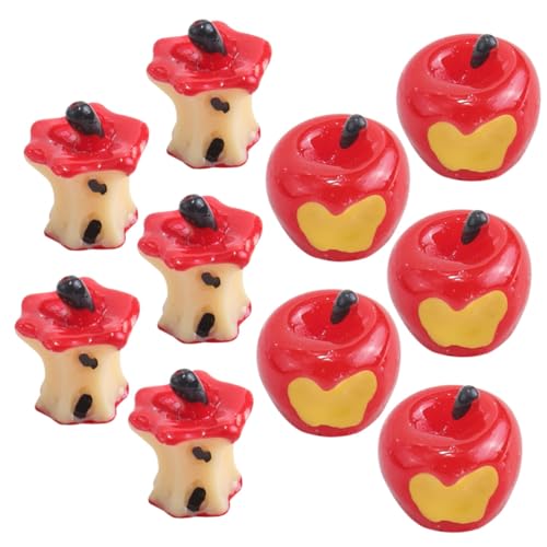 Kisangel 10 Stück Teiliges Miniatur Apfel Modellset aus Resin DIY Bastelzubehör für Kreative Handarbeiten Leichte Mini Fake Apples für Fotorahmen Handyhüllen und Dekorative Kunstprojekte Kisangel 10 Stück Teiliges Miniatur Apfel Modellset aus Resin DIY Bastelzubehör für Kreative Handarbeiten Leichte Mini Fake Apples für Fotorahmen Handyhüllen und Dekorative Kunstprojekte von Kisangel
