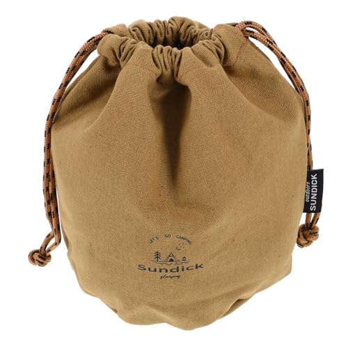 Kisangel Aufbewahrungsbox für Gewebe Camping zubehör Outdoor zubehör tischmatte stofftasche Hängender Geschenkpapier-Organizer Organizer für die Aufbewahrung von Papiertüten Segeltuch Khaki von Kisangel