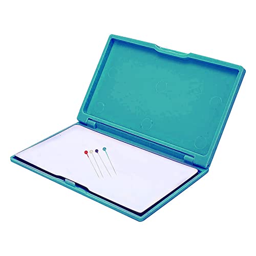 Aufbewahrung Magnetische Nadel,Magnetischer Nadel Organizer, Magnetische Nadel Box, Nähnadel Aufbewahrungsbox Magnetische Nadelbox Aufbewahrungskoffer Magnetnadeln Nähzubehör von Kiuiom