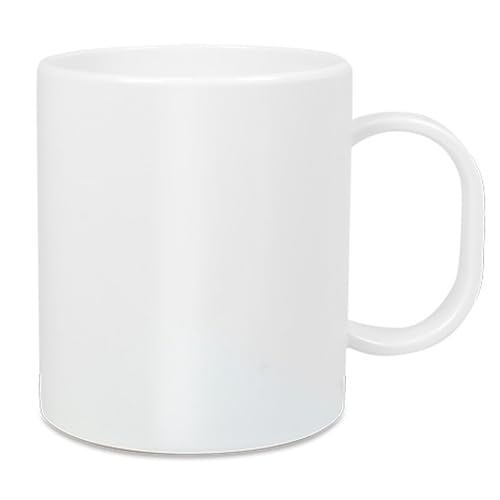 Kiwistar - Kunststofftasse - glänzend - moderne Form - sehr leicht - breiter henkel - Kindergeburtstag - Geschenkidee - Becher - 320ml - 8cmx9,2cm. von Kiwistar