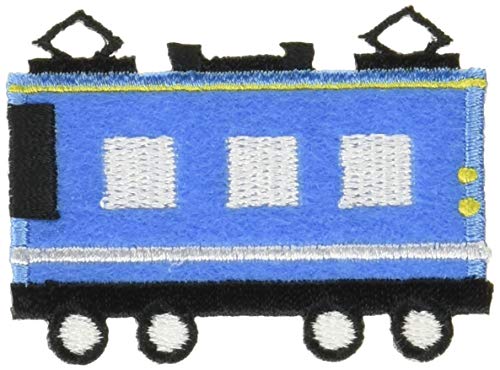 KIYOHARA Patches (Applikationen) zum Aufbügeln. Zug, Bahn, Waggon, Wagen. Extra stark haftend für Kinder DIY Kleidung Patches Aufkleber für T-Shirt Jeans Kleidung Taschen von Kiyohara