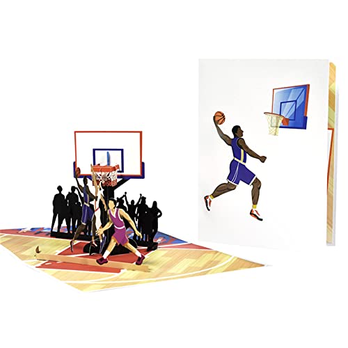 3D-Basketball-Grußkarten-Set, Überraschung, geheimnisvolles Geschenk für Kinder, Mädchen, Jungen, Geburtstagsgeschenk von Klaisy