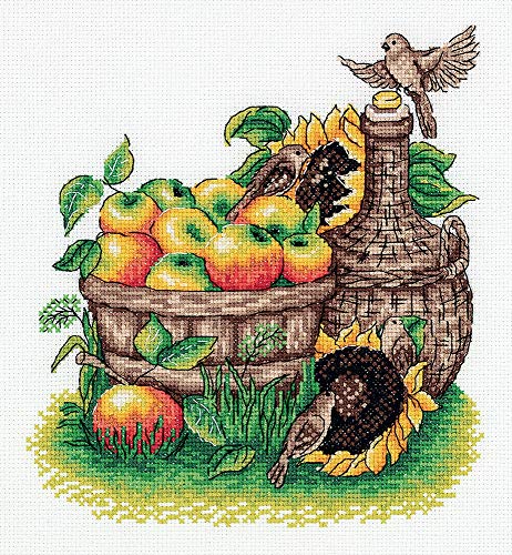 Klart 8-344 Kreuzstichset, Mehrfarbig, 21x22cm von Klart