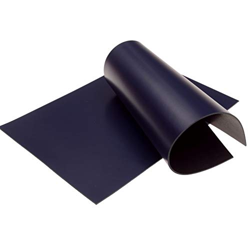 Klassen Leder AIX Rindsleder 2,5 mm Dick Blau 147 (297 x 420 mm, 1 x A3) von Klassen Leder AIX