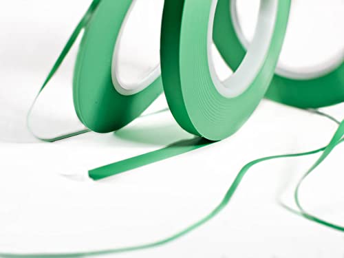 1,6 mm x 55 m Grün Fineline Konturenband Zierlinienband Finelineband hochwertiges Klebeband lackieren Airbrush Masking Tape Fineline Tape Orange oder Grün (1,6mm x 55m, grün) von Klebeland