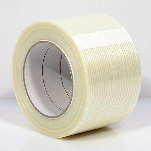 Filamentband Filament Klebeband Packband 50m X 75mm fadenverstärkt von Klebetape.de