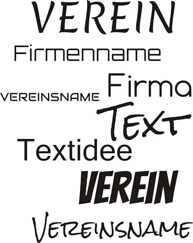 Kleckerliese DTF Bügelbild DIY Wunschname Wunschtext Text Personalisiert Name Breite 10cm von Kleckerliese