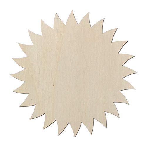 Kleenes Traumhandel - Sonne - Schlafzimmer Deko bis 60 cm Durchmesser aus Holz - Wanddeko Türdeko Kinderzimmer (30 cm, Sonne Typ2) von Kleenes Traumhandel