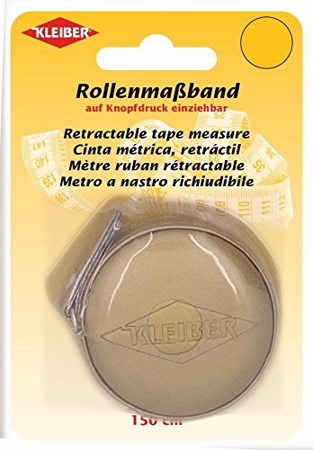 Kleiber + Co.GmbH 93034 Rollmassband/gold, Kunststoff, 150 cm lang von Kleiber