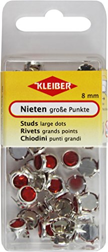 Kleiber + Co.GmbH Nieten-Punkte rot, 8 mm von Kleiber