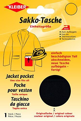 Kleiber + Co.GmbH Sakko-Tasche, 17 cm x 10,5 cm, schwarz von Kleiber