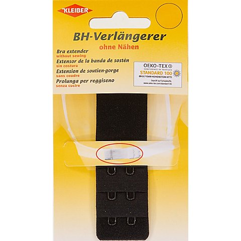 Kleiber BH-Verlängerer, 3 x 2 Ösen, Breite: 30 mm von Kleiber