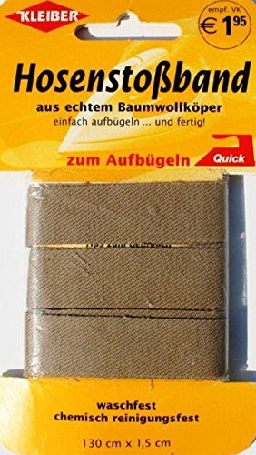 Kleiber Unterziehband für Hosen, Beige, 100% Baumwolle, 121 x 182 x 0.64 cm von Kleiber