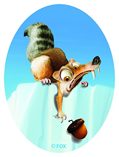 Kleiber LM-9738-7 Ice Age - Scrat loses a nut Bügelsticker, Acetat Haftfolie, farbig, 21 x 15 x 0,1 cm von Kleiber