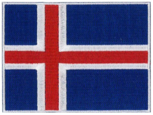 Iceland gestickt Patch 12 x 9 cm Iceland gestickt Patch 12 x 9 cm von Klicnow