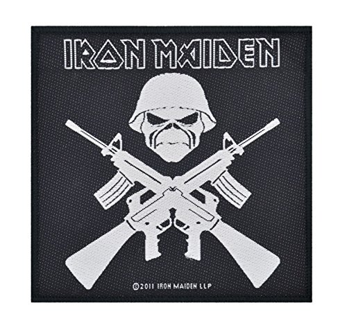 Iron Maiden Crossed Guns Patch 10 X 9.5CM (4 X 3-3/4) by Klicnow von Klicnow