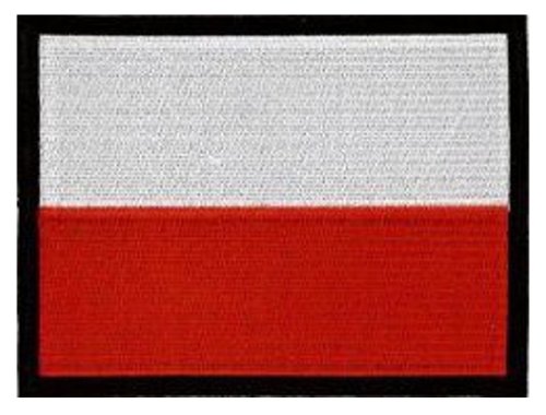 Polen-Fahne gestickt Patch 13 x 10 cm Polen-Fahne gestickt Patch 13 x 10 cm von Klicnow