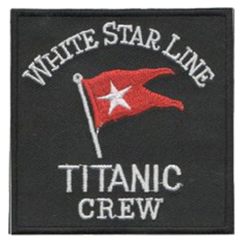 Titanic Crew ( White Star Line) bestickt Patch 9cm x 9cm von Klicnow