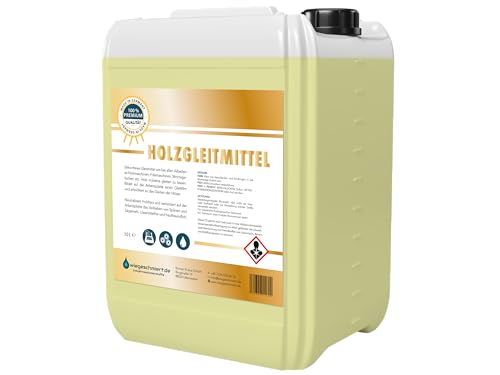 10 Liter Holzgleitmittel | Gleitmittel für Holz silikonfrei 10L Kanister von Knaus Schmierstoffe