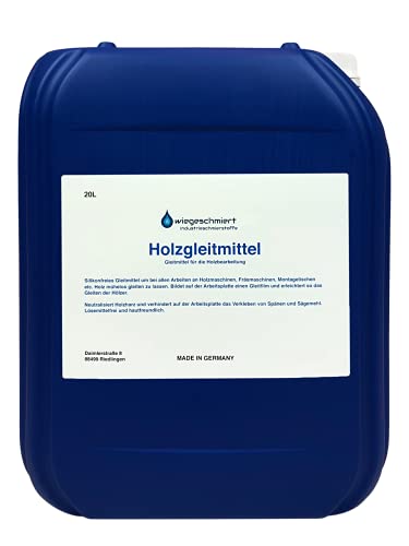 20 Liter Holzgleitmittel | Gleitmittel für Holz silikonfrei 20L von Knaus Schmierstoffe