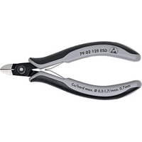 KNIPEX ESD runder Kopf, ohne Facette 79 22 125 Elektronik-Seitenschneider von Knipex