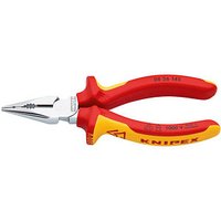 KNIPEX Kombizange VDE spitz 08 26 145 verchromt 14,5 cm von Knipex