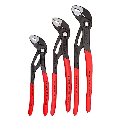 KNIPEX Tools 002006US1 Kobra-Zangen-Set, 3-teilig von Knipex