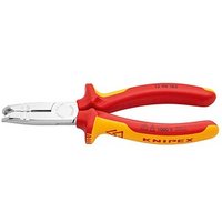 KNIPEX Abisolierzange VDE 13 46 165 verchromt 16,5 cm von Knipex