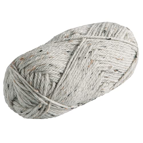 Knit Picks Wool of The Andes Worsted Weight Donegal Tweed Ivory Cream Garn (1 Knäuel – Down Heather) von Knit Picks