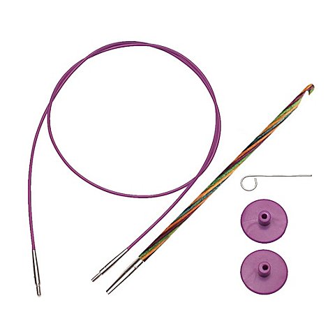 KnitPro Tunesische Häkelnadel, 5.0 mm Ø, im Set von Knit Pro