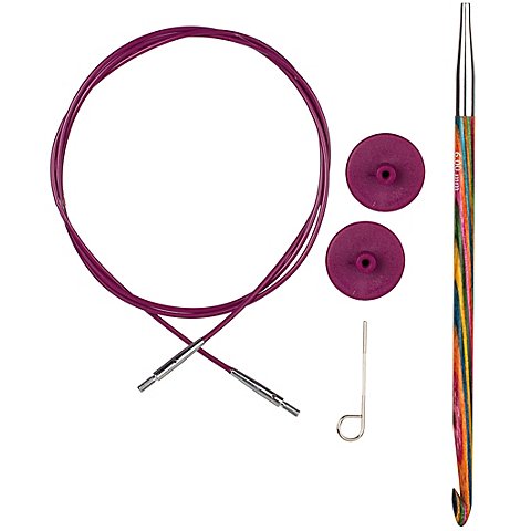 KnitPro Tunesische Häkelnadel, 6.0 mm Ø, im Set von Knit Pro