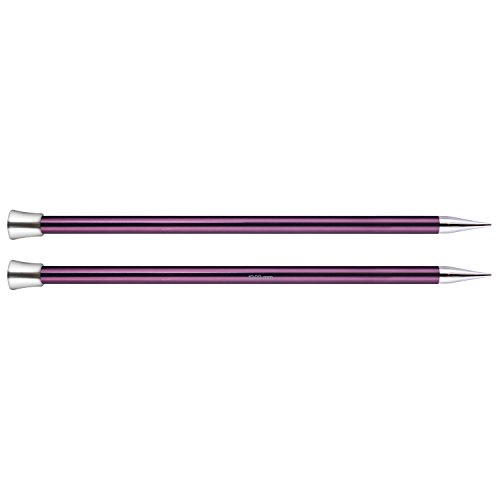 Knit Pro Zing Jackennadeln-35 cm-10,00 mm, Rosa von KnitPro