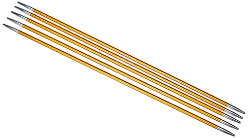 KnitPro K47002 Sockennadeln, Metal, Gelb, 15cm / 2.25mm von KnitPro