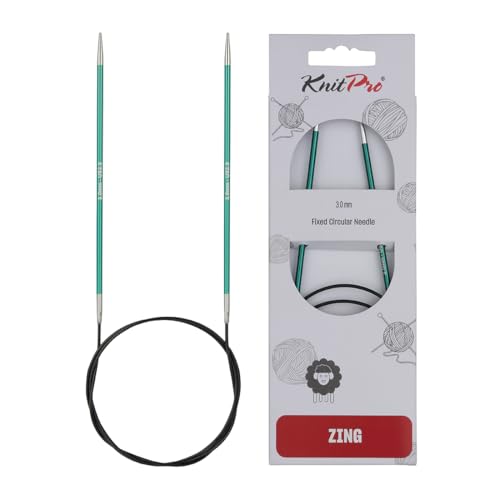 KnitPro International Rundstricknadel ZING 3,00 mm jade 150 cm von KnitPro