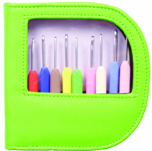 KnitPro K30921 Häkelnadel Set, Plastic, Grün, EIN Größe von KnitPro